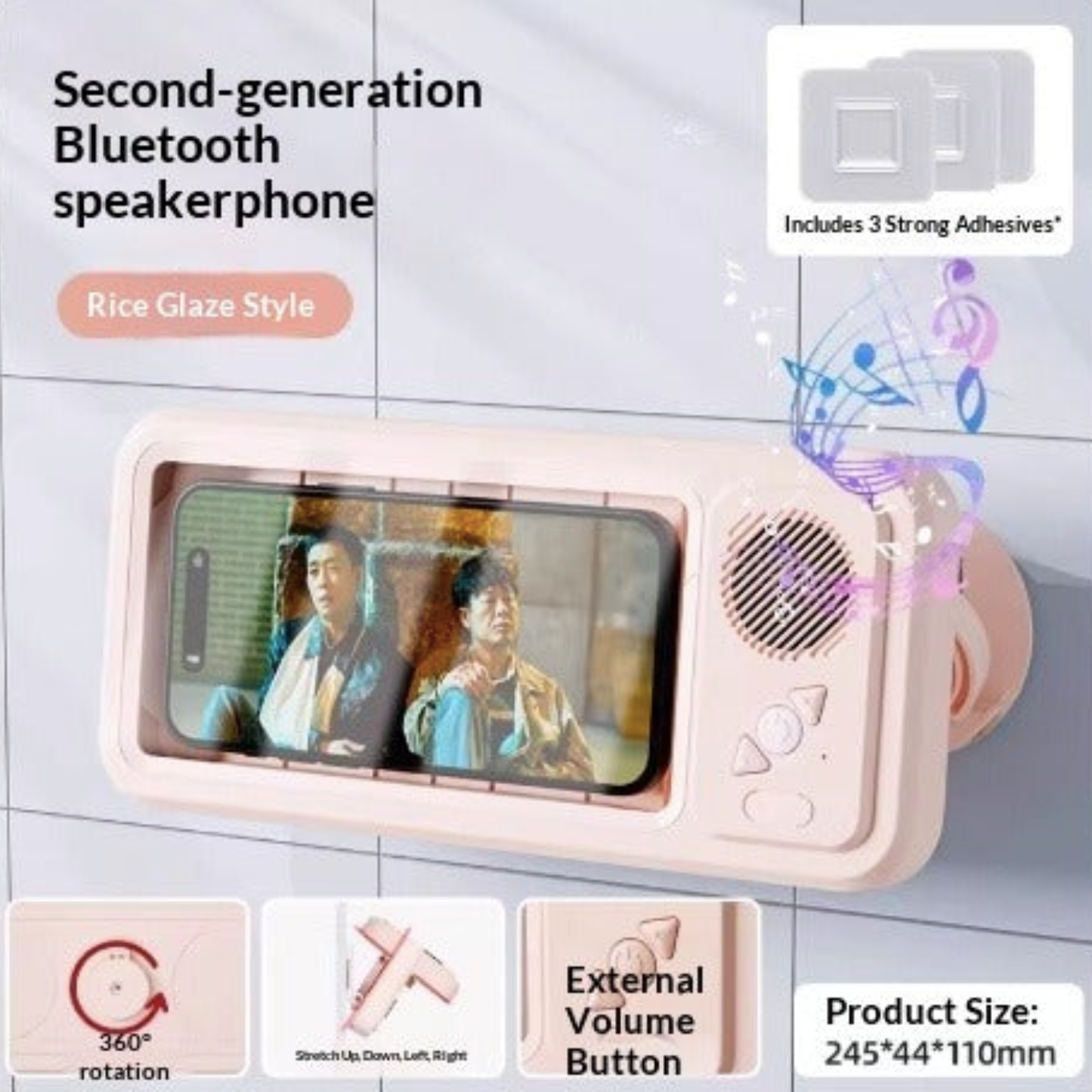 Altavoz de Movil para la Ducha